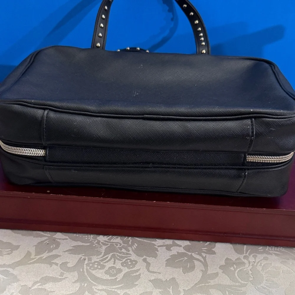 Victoria's Secret Black Studded Tote